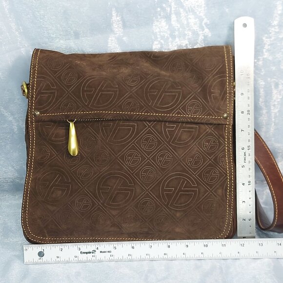 Leather Shoulder Bag by Francesco Biasia of Italy Brand New - Picture 12 of 16